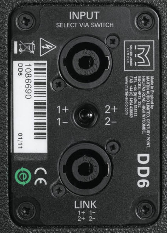 Martin Audio DD6 Lautsprecher