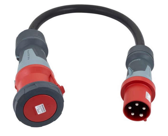 CEE63 > CEE125 Übergang, Länge 0.5m