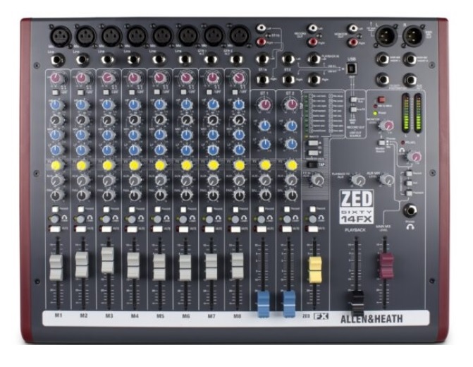 Allen & Heath ZED60-14FX Mixer