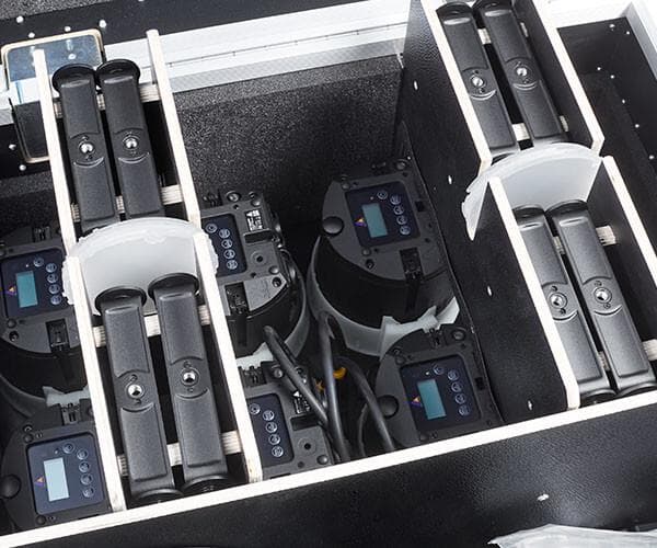Astera AX5 Triple Akku LED Par RGBAW, 8er Set