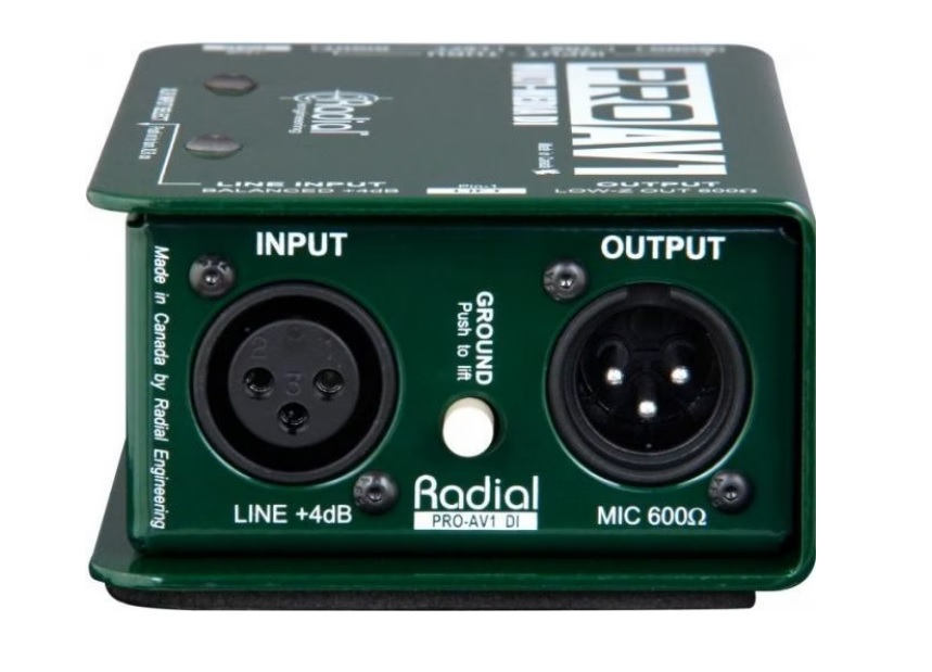 Radial Pro AV1 Passiv Multimedia DI mono