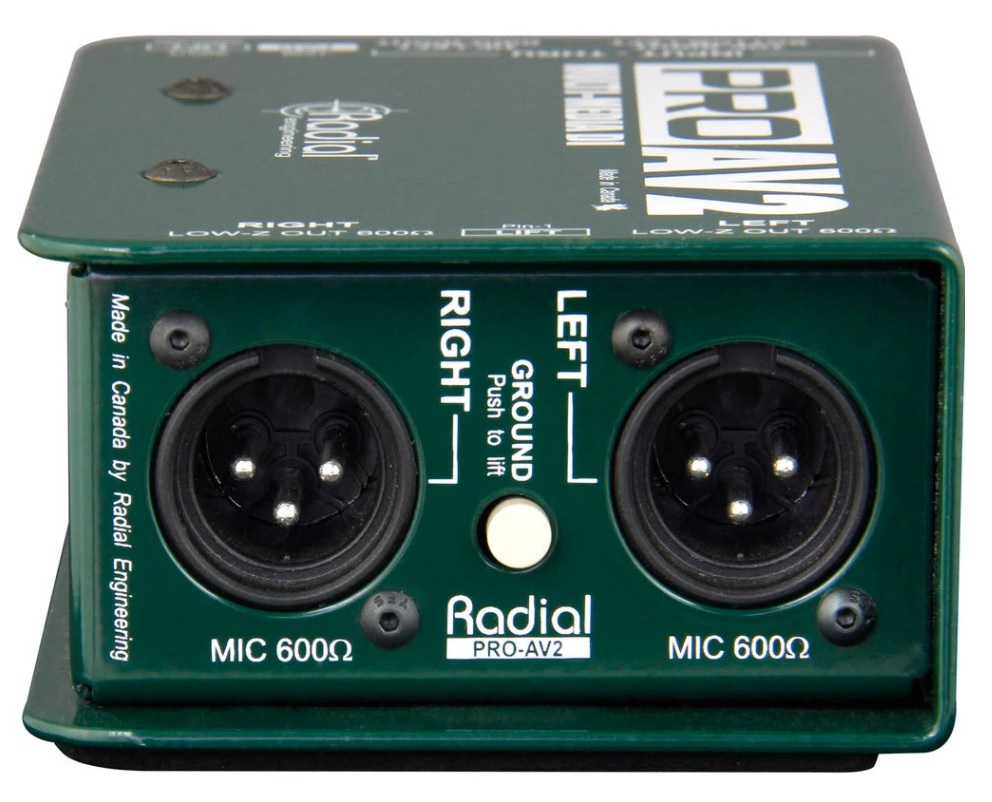 Radial Pro AV2 Passiv Multimedia DI stereo