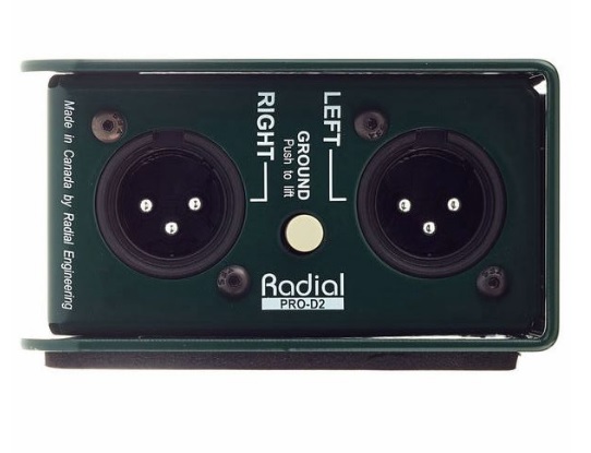 Radial Pro D2 Passiv DI stereo