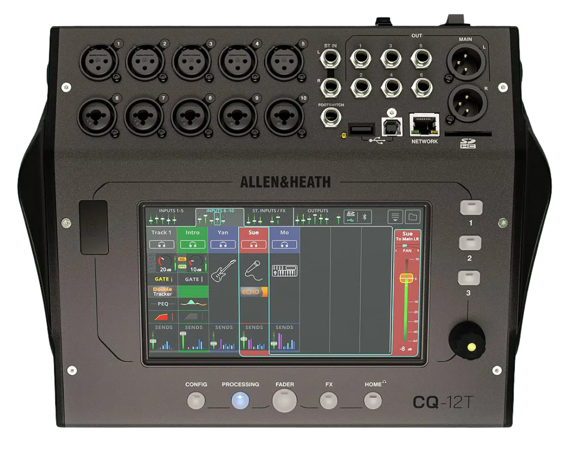 Allen & Heath CQ-12T Digitalmischpult