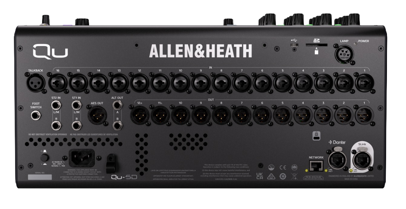 Allen & Heath QU5D Digitalmixer