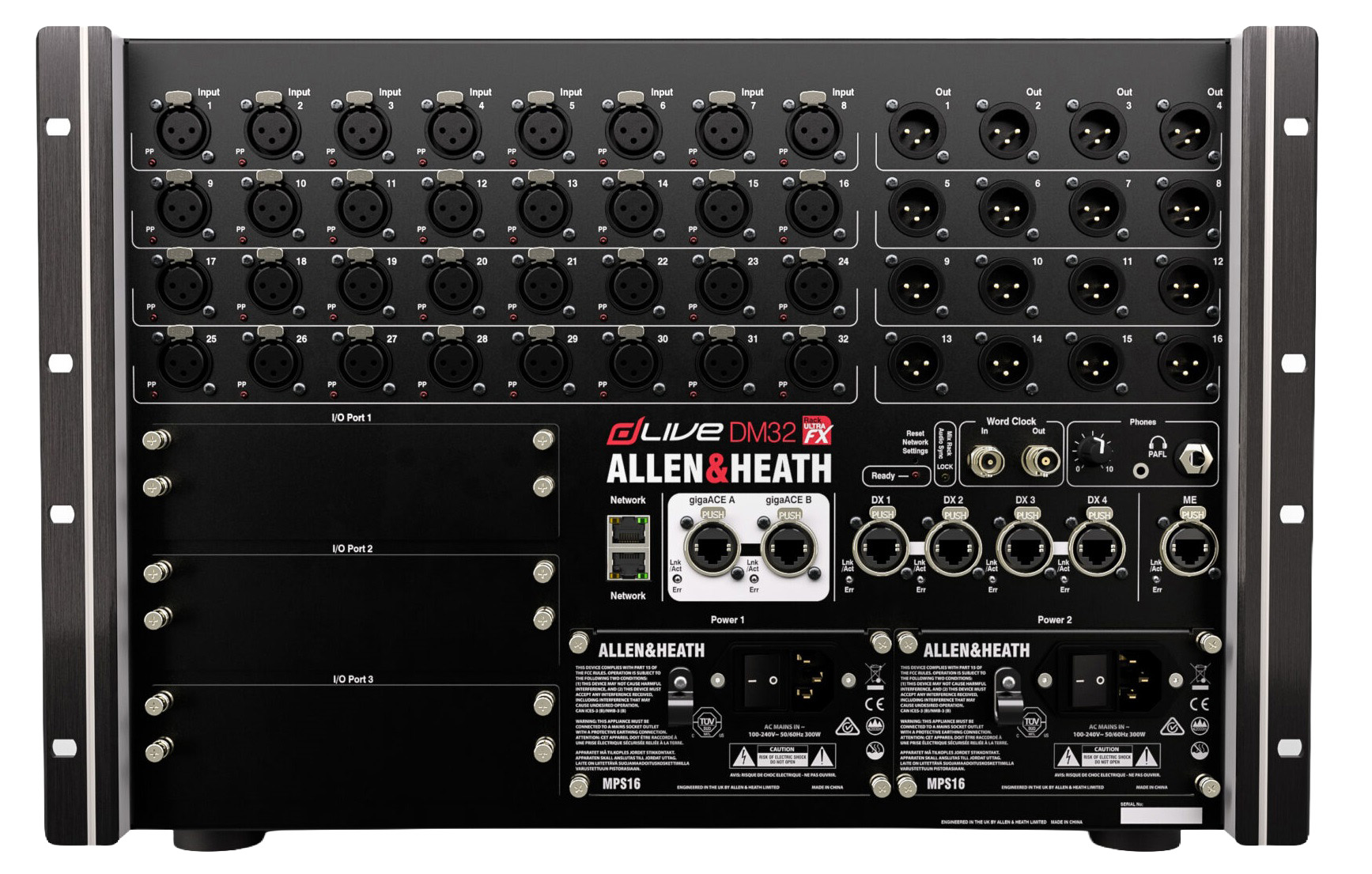 Allen & Heath dLive DM32U Mixrack