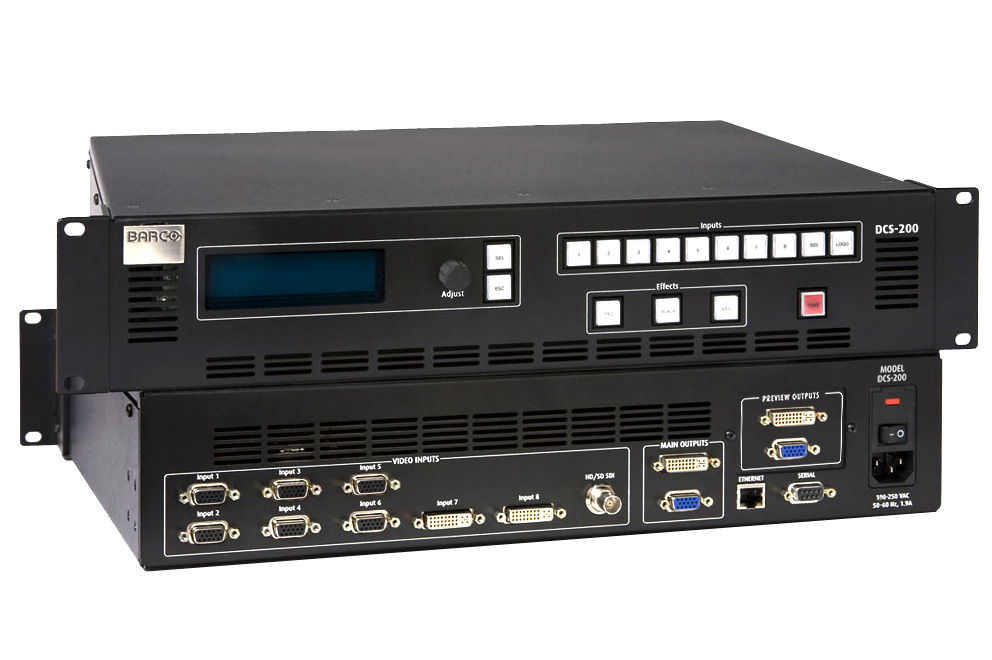 Barco DCS 200 Video Switcher/Scaler